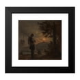 thumbnail image 2 of Aleksander Kotsis 16x15 Black Modern Framed Museum Art Print Titled - Haymaker (Before 1862), 2 of 5