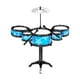thumbnail image 1 of Baterías de simulación que tocan kits de batería rítmica con baquetas Jazz Drum Musical Azul, 1 of 9