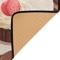 thumbnail image 3 of Yayeee Area Rugs for Living Room 6.7'x4.8' Non Slip Washable Bedroom Floor Carpet, Cute Chocolate Cakes, 3 of 6