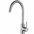 thumbnail image 1 of Llave Monomando Fregadero O Tarja Cocina Rubinett  Acero Inoxidable 304 Satinada Super Lujo Ancla, 1 of 4