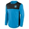 thumbnail image 2 of Men's Fanatics Blue Charlotte FC Mid Goal Long Sleeve T-Shirt, 2 of 3
