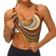 thumbnail image 3 of Balery Colorful Swirl Sujetadores deportivos con espalda cruzada para mujer, acolchados, sin costuras, de alto impacto, ideales para yoga, gimnasio, entrenamiento y fitness.-XX-Large, 3 of 8
