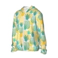 thumbnail image 2 of Haiem Pineapples1 UPF 50+ Fishing Shirts for Men Long Sleeve UV Sun Protection Hoodie Non-Mask Outdoor Hiking Shirts, 2 of 9