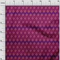thumbnail image 3 of oneOone Polyester Spandex Purple Fabric Abstract Craft Projects Decor Fabric Printed By The Yard 56 Inch Wide, 3 of 4