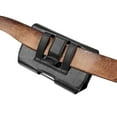 thumbnail image 6 of GENEMA Horizontal Leather Belt Case Holster Pouch Sleeve Phone Holder for Men Travel Outdoor, 6 of 10