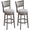 30 In Linen Grey, variant on TrumanPick 26 Inch Counter Height Bar Stool Set of 2 Swivel Barstools with Back Chair Seat for Kitchen Dinning room,Grey