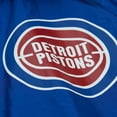 thumbnail image 4 of Men's Mitchell & Ness Blue Detroit Pistons Playmaker Full-Zip Hooded Windbreaker Jacket, 4 of 5