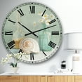 thumbnail image 2 of DesignArt Horloge Murale Grand Format Pastel Bath III, 2 of 2