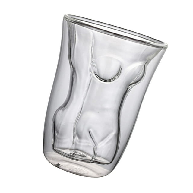 Vaso De Cerveza, Vaso De Cerveza De Cristal Con Forma De Cuerpo De Gran Capacidad Para Fiesta