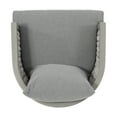 thumbnail image 6 of Caris Outdoor Boho Wicker Club Chair with Cushions, Set of 2, Multi Light Gray, Gray, 6 of 9