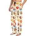 thumbnail image 5 of Top-kevin Men's Pajama Bottoms Pumpkin Spice Coffee Mens Pajama Pants Donut Cake Cotton Pj Bottoms Sleepwear Lounge Pants, 5 of 7