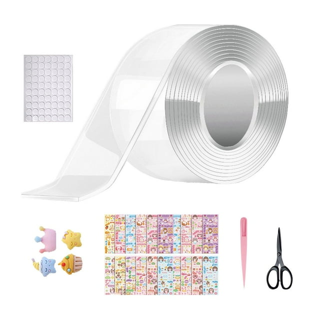 Blow Bubble Double Sided Tape DIY Crafts Multipurpose Creative Sticky Tape Style B