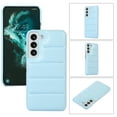 thumbnail image 1 of Nalacover Case for Samsung Galaxy S23 Plus, Luxury 3D Down Jacket Fashion Classic PU Leather Rugged PC Shockproof Anti-Scratches Cute Candy Color Cover for Samsung Galaxy S23 Plus,Skyblue, 1 of 6