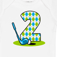 thumbnail image 4 of Inktastic Argyle Golf 2nd Birthday Boys Baby Bodysuit, 4 of 5