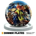 thumbnail image 7 of Zootopia Birthday Party Supplies Balloons Plates Decoration Cake Topper Decor Tableware Banner Backdrop, 7 of 7