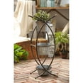 thumbnail image 2 of Evergreen Metal 3 Pot Planter with Stand, 10.3''x 9.1'' x 26.4'' inches, 2 of 3