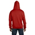 thumbnail image 3 of S800 Double Dry Action Fleece Full Zip Hood Size 3XL, Scarlet Red, 3 of 3