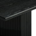 thumbnail image 5 of Chelsea Black Oak Rectangular Dining Table, 5 of 9