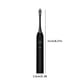 thumbnail image 3 of Electric Toothbrush For Adults With Bracket , With 6 Brush Heads And6 Modes, Rechargeable Sonic Toothbrush One Charge For 15 Days, Travel Electric Toothbrushes (Black), 3 of 9