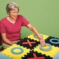 thumbnail image 2 of S&S Worldwide Jumbo Tic-Tac-Toe, 3' Square Foam Board, Storage Box with Handle Included, 5 X's and O's, 2 of 2