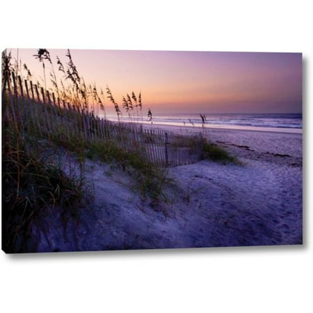 Highland Lavender - Highland Dunes 'Lavender Beach I' by Alan Hausenflock Giclee Art Print on Wrapped Canvas