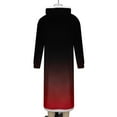 thumbnail image 5 of Bovxnpu Men's Bathrobes Hooded Fleece Long Sleeve Robe With Pockets Plushed Sleepwear, 5 of 5