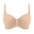 thumbnail image 3 of Fantasie Rebecca Essentials Molded Spacer Underwire Bra (101310),34E,Natural Beige, 3 of 5