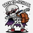 thumbnail image 3 of CafePress - Back To School Kids T Shirt - Light Classic Kids Graphic, Short Sleeve T-Shirt, Sizes XS-XL, 3 of 4
