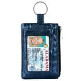 thumbnail image 1 of Zip ID Case, Slim Coin Purse Wallet Change Pouch with Key Ring Mini Change Wallet Keychain Purse, 1 of 7