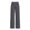 Dark Gray, variant on Women's Solid High Waisted Casual Straight Leg Pants Elastic Waist Wide Leg Long Trousers with Pockets and Hanging Feeling