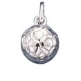 thumbnail image 1 of Sterling Silver 16" Unisex 1.5mm Box Chain 3D Soccer Ball Pendant Necklace, 1 of 2