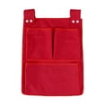 thumbnail image 1 of Bolsera para bebés Bolsa colgante Organizador de pañales colgantes lienzo Bab Bag Back Bunk Bed Bold de almacenamiento Bolsa de pañales para juguetes rojo, 1 of 8