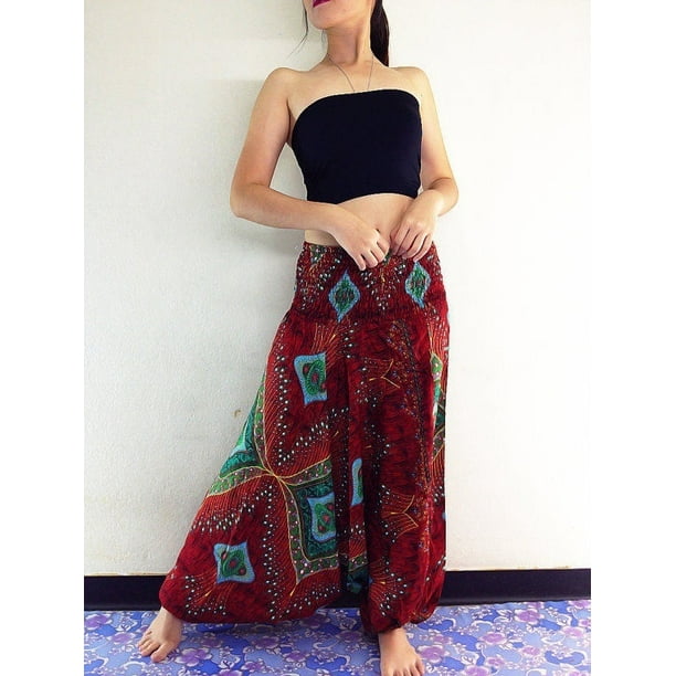 Women Boho Yoga Pants Hippie Harem Pantalones De Mujer Spodnie Damskie High  Waist Baggy Pantalon Taille Haute Pour Femme Zumba