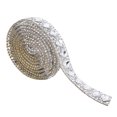 thumbnail image 1 of Iron On Rhinestone Chain2 Yard Hotfix Crystal DIY Dress Decoration Rhinestone Chain Luxury Finish, 1 of 8