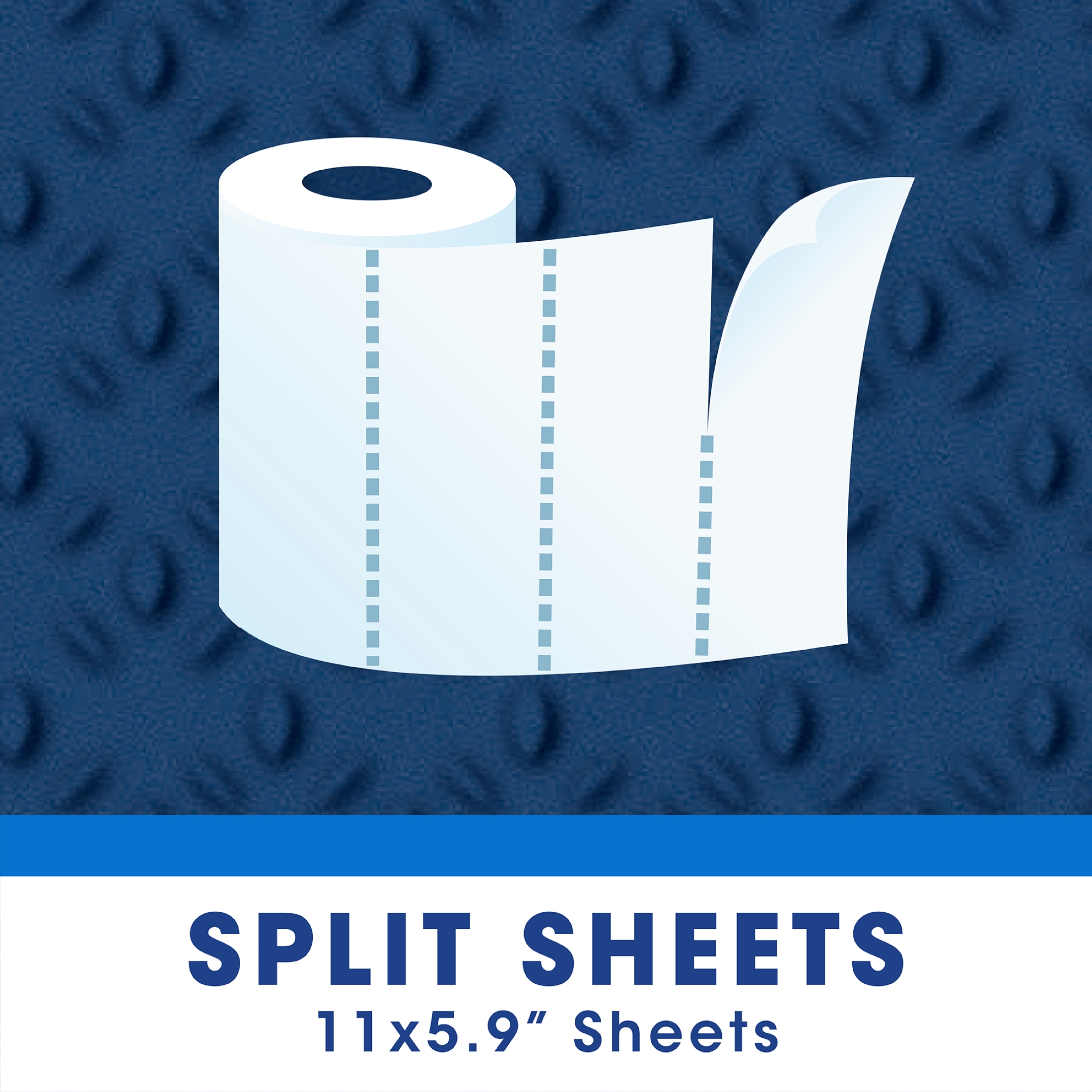 Great Value Ultra Strong Paper Towels, Split Sheets, 6 Double Rolls - image 4 of 9
