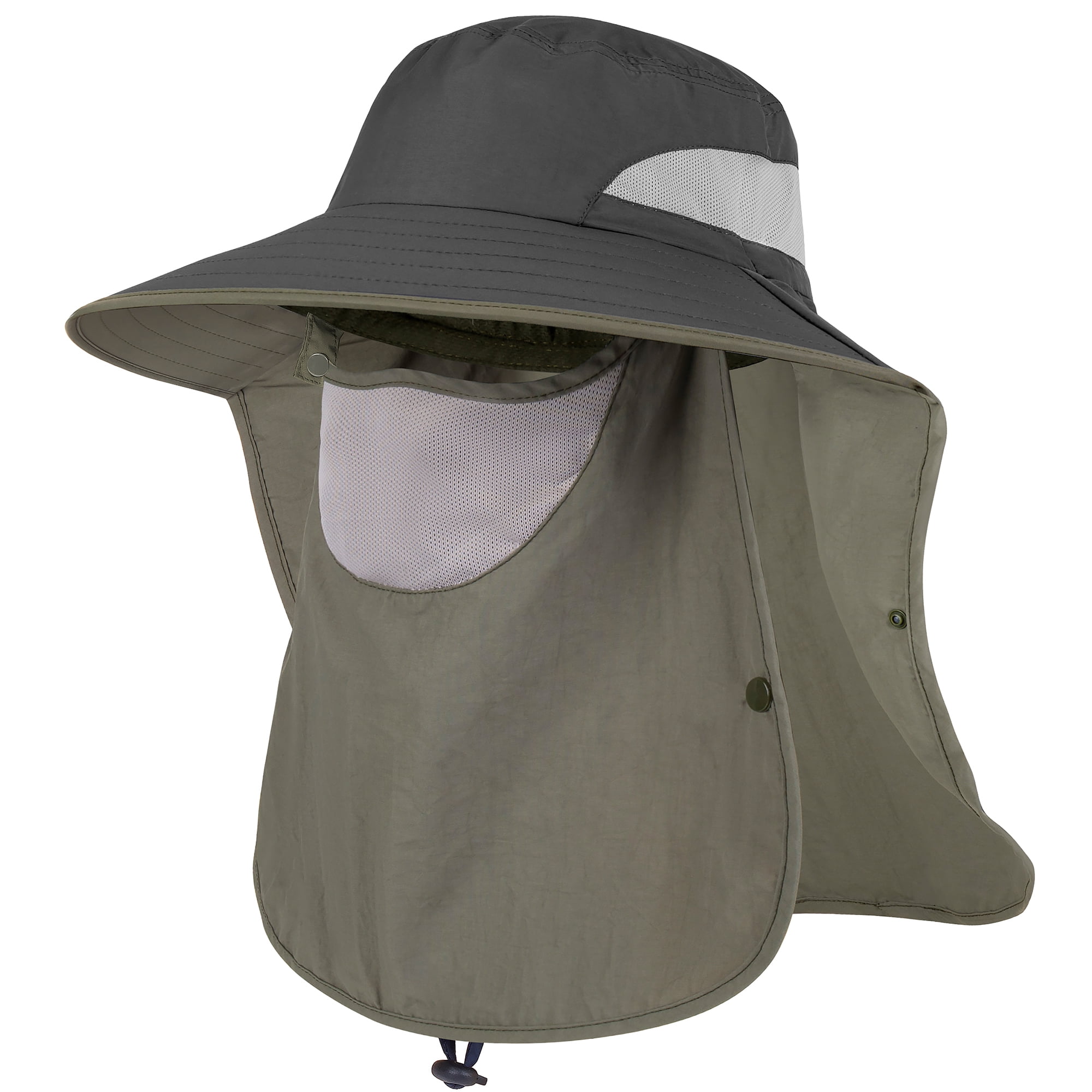 REDESS Waterproof Fishing Sun Hat with Neck Flap QuickDrying Bucket