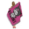 thumbnail image 4 of Sanrio Kuromi So Sassy Woven Tapestry Throw Blanket, 4 of 4