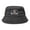 Black, variant on Doge Logo Washed Bucket Hat For Men Women Denim Bucket Hat Sun Hat Cowboy Fishing Beach Hat