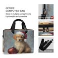 thumbnail image 4 of Laptop Bag Laptop Briefcase 15.7 x 3 x 11.8 Inches Laptop Bag Briefcases Laptop Storage Travel Laptop Bag Work Laptop Bag Christmas Orange Dog, 4 of 8