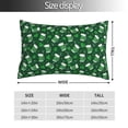 thumbnail image 2 of Zufioo Happy St. Patrick's Day Print Double-Sided Throw Pillow Cover, Pillow Protector Home Decor - With Hidden Zipper, Suitable for Bedroom, Living Room, Car Interior-20"x30", 2 of 6