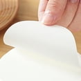 thumbnail image 3 of Revestimiento para moldes de pasteles para separar hamburguesas, papel de pergamino redondo precortado antiadherente de 13 cm, hojas sin blanquear para preparar hamburguesas saludables, 3 of 6