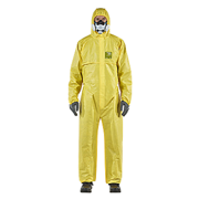 Ansell ALPHATEC 682300 BOUND HOODED COVERALL SIZE 3XL