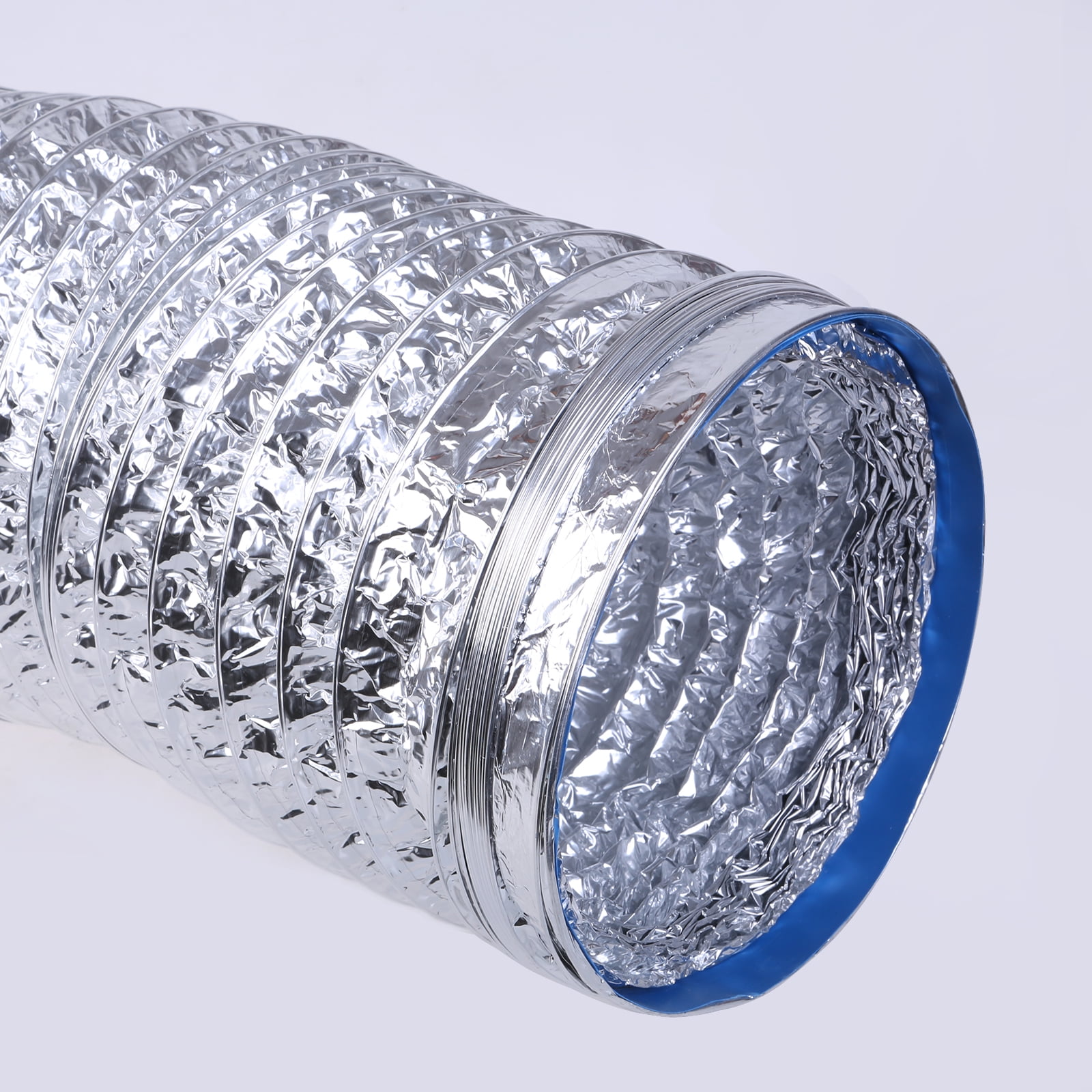 8Inch Air Aluminum Ducting Dryer Vent Hose for Exhaust Fan Ventilation Fan