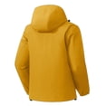 thumbnail image 3 of MKLEKYY Imperméable Homme Veste Légère à Capuche Imperméable pour Extérieur Randonnée Voyage, 3 of 3