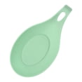 thumbnail image 5 of Zhuge Juego de 4 soportes para cucharas y espátulas de silicona resistentes al calor, juego de 4 herramientas de cocina, verde claro x 2, gris x 2, 5 of 5