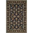 thumbnail image 3 of Safavieh Blossom Collection BLM219A Handmade Navy Premium Wool Area Rug (8' x 10'), 3 of 8