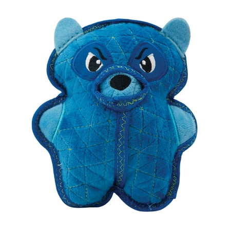 UPC: 0700603703888 | Outward Hound Xtreme Seamz Raccoon Dog Toy  Blue  Medium