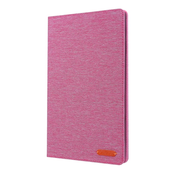 For Galaxy Tab a 10.1 T510 /T515 Cloth Teature Horizontal Flip PU Leather Case with with Holder &