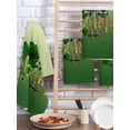 thumbnail image 2 of St. Patrick's Day Kitchen Dish Towels for Drying Dishes Set of 2, Ombre Green Shamrock Gold Lucky Love Spring Waffle Weave Microfiber Hand Tea Bathroom Towels Quick Dry & Absorbent Towel 15.7x23.6, 2 of 7