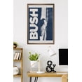 thumbnail image 2 of Bush - Blue Studio Wall Poster, 22.375" x 34" Framed, 2 of 5
